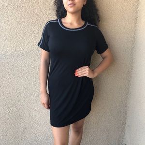 New Black T-shirt Dress Size Small